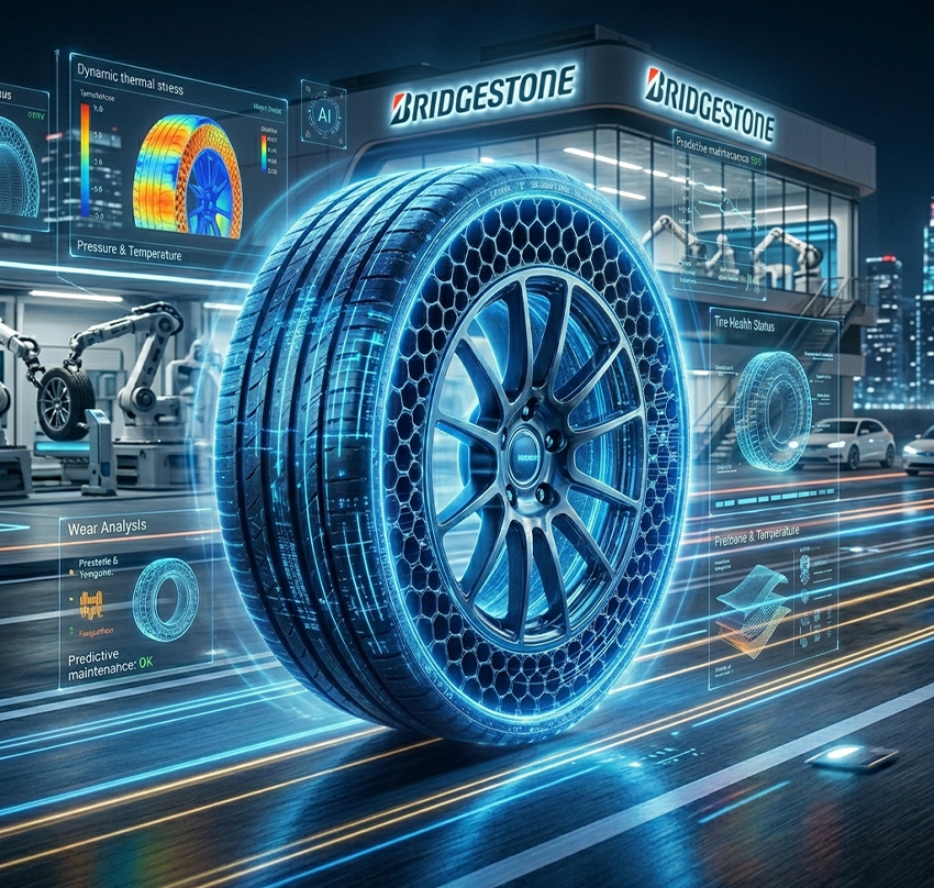وقتی تایرها دیگر پنچر نمی‌شوند؛ آینده‌ای که Bridgestone و غول‌های تایرسازی در حال ساخت آن هستند